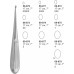 SPRATT / HOLLOW HANDLE Bone Curette