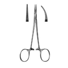 Haemostatic Forceps Curved Micro-Halsted 12.5Cm